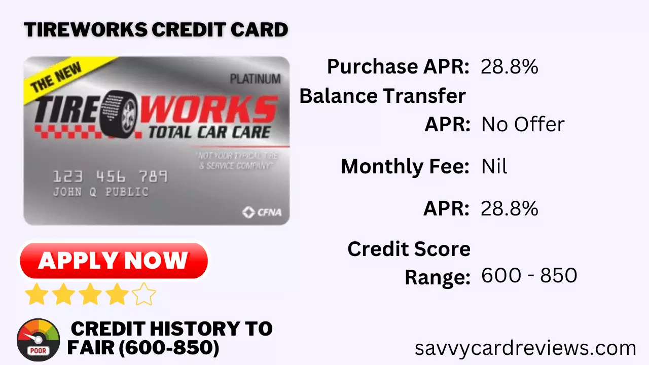 Tireworks Credit Card