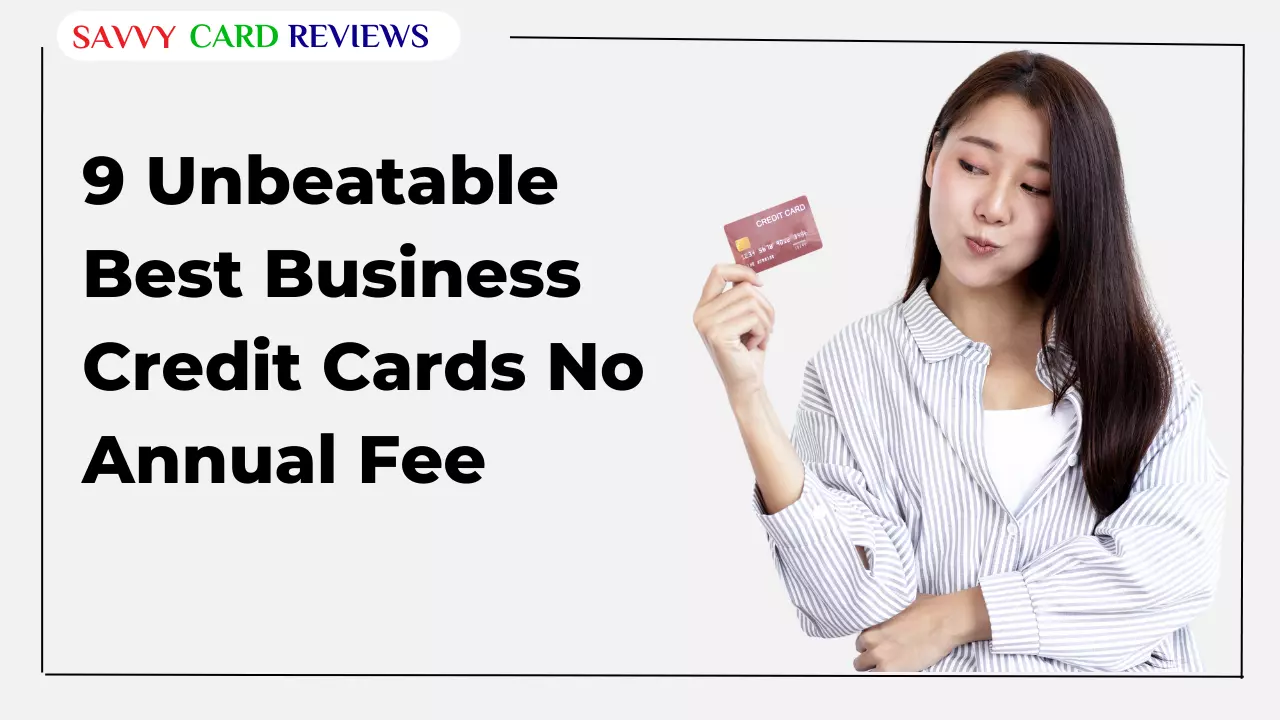 Best Business Credit Cards No Annual Fee