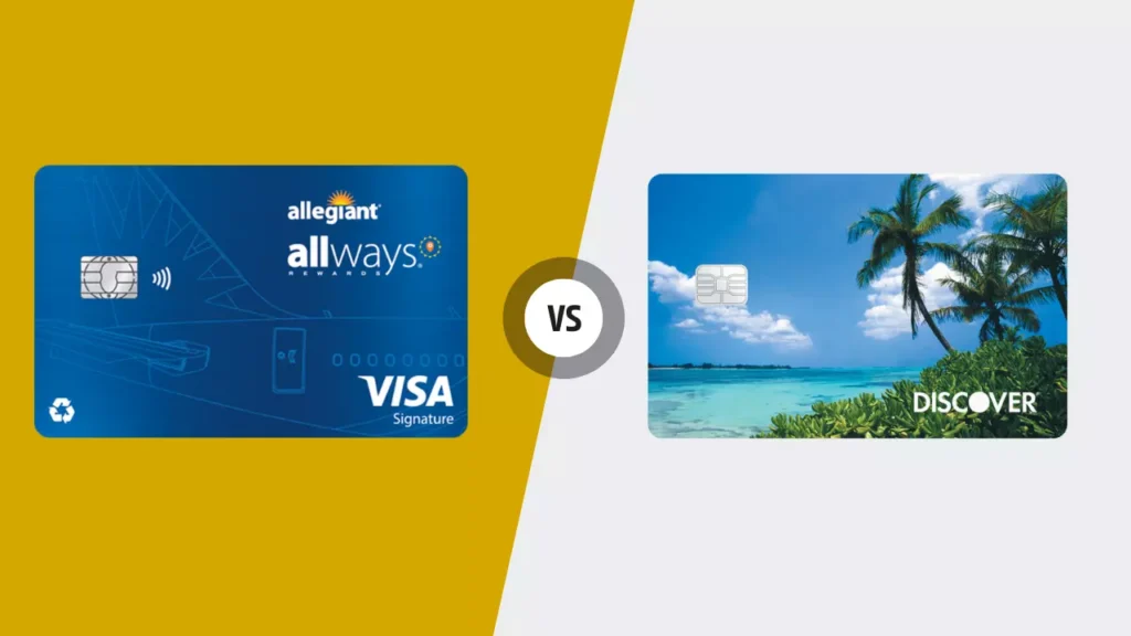 Allegiant Credit Card vs. Discover it® Miles Credit Card